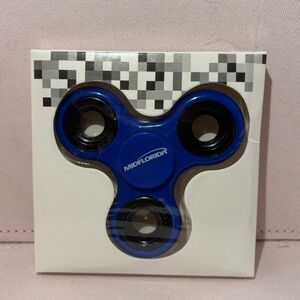 Navy blue fidget spinner